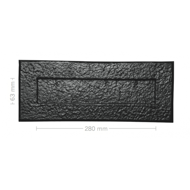 Briefplaat rechthoekig